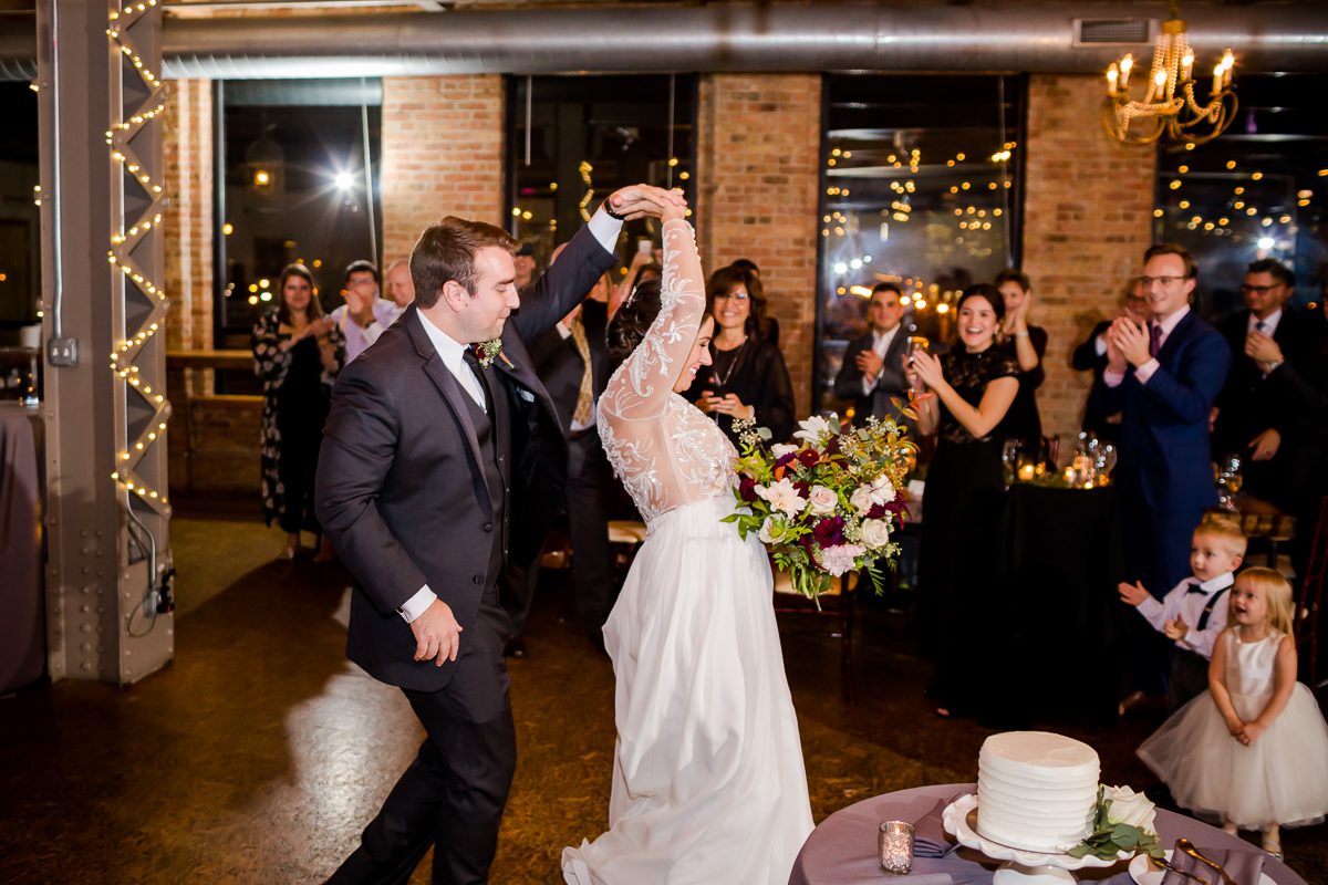 city view loft wedding