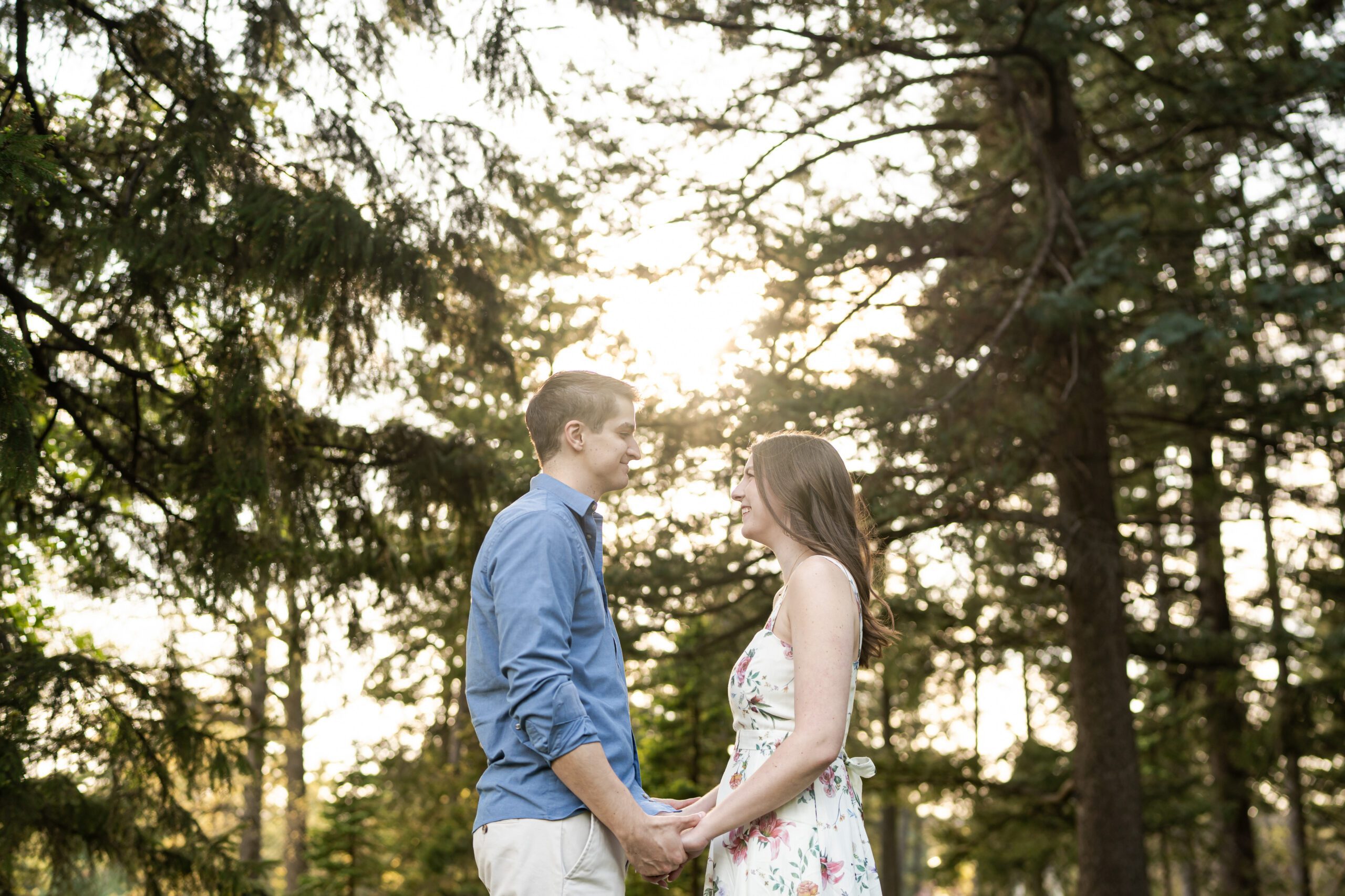 Morton Arboretum Engagement Pictures