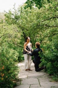 Lily Pool Surprise Engagement Proposal