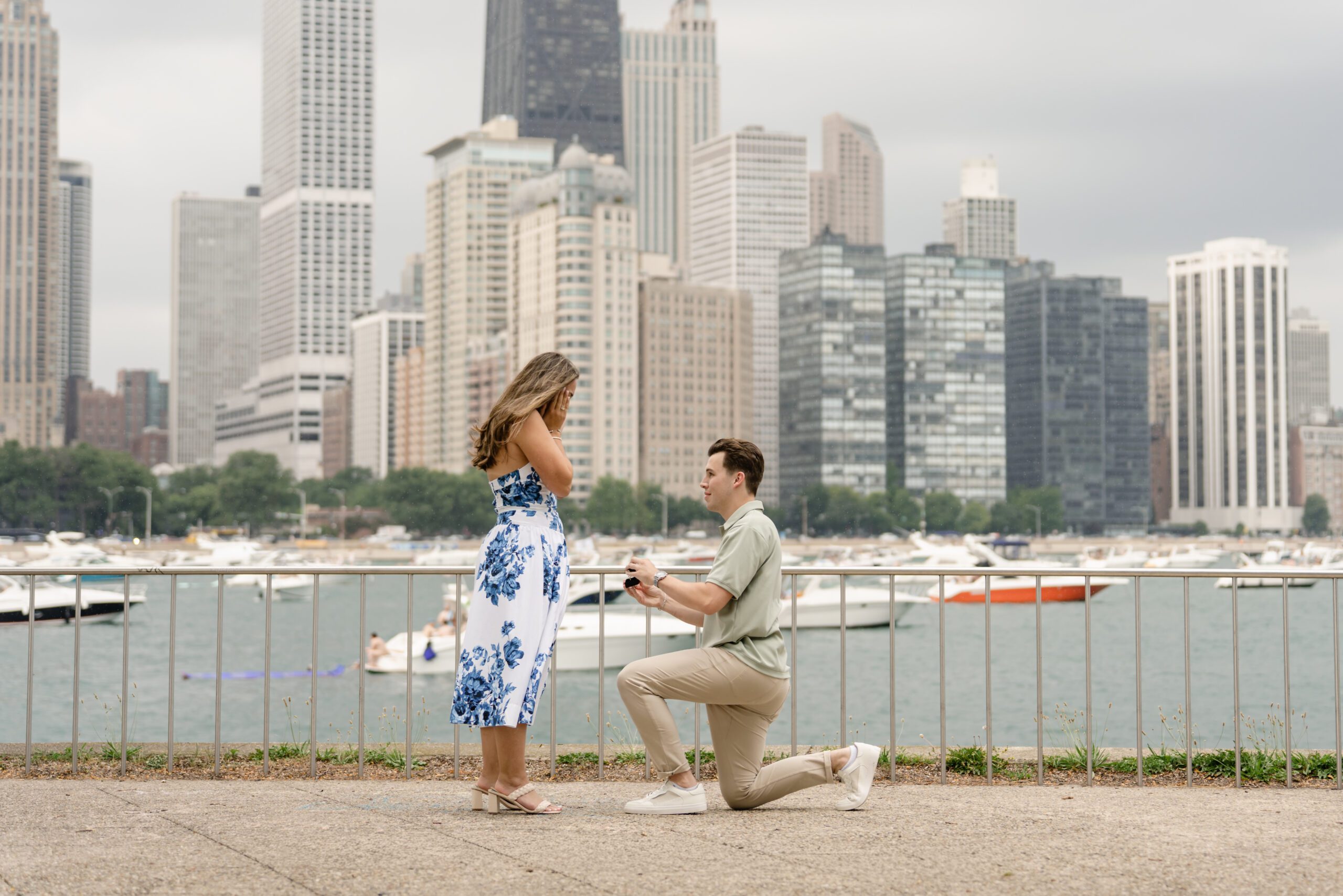 Milton Olive Park Surprise Proposal Photos